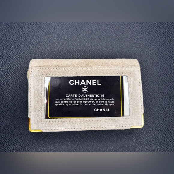 100% Suede Leather Card Holder - Picture 1 of 5